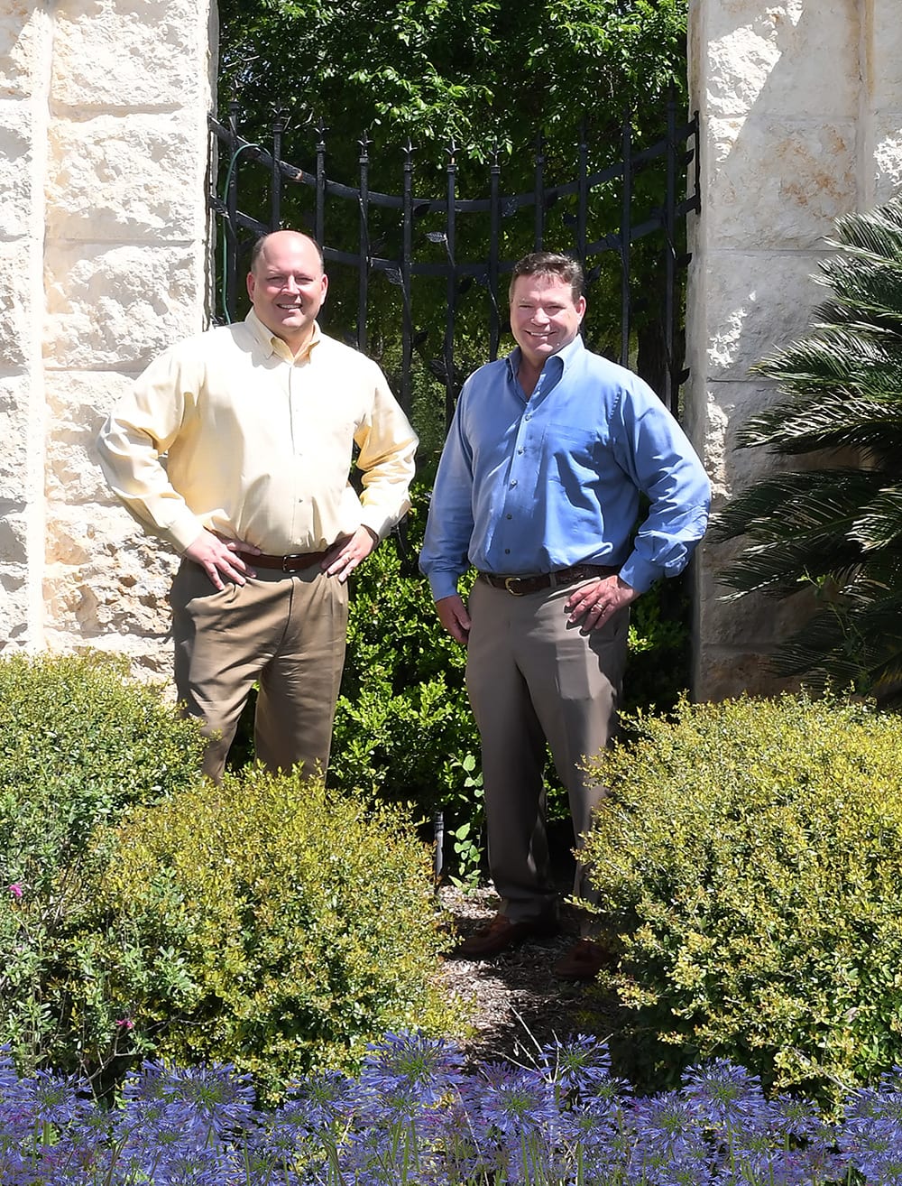 Jeff Buell and Frank Sitterle, Jr. of Sitterle Homes