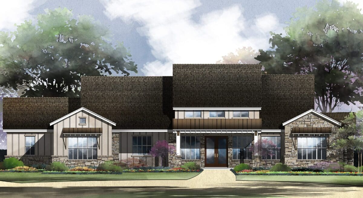 Abilene Floor Plan in Belle Oaks, Bulverde TX