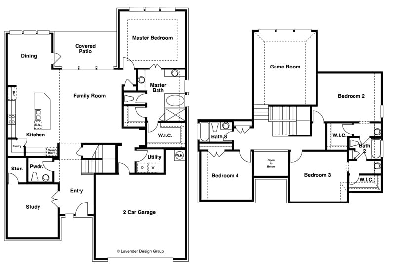 Castell Floorplan | Veranda 65s Houston | Sitterle Homes