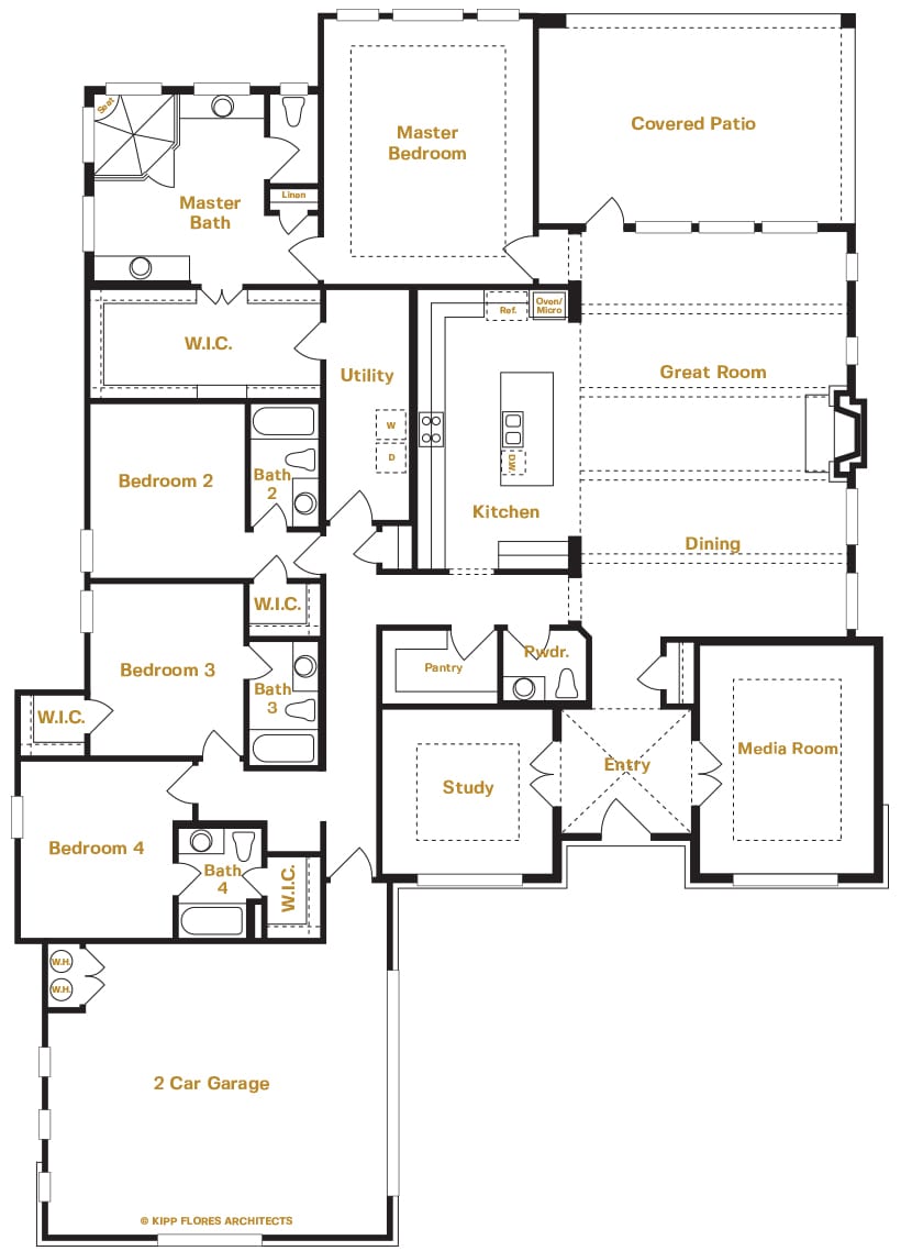 Cremona Floor Plan | Sitterle Homes