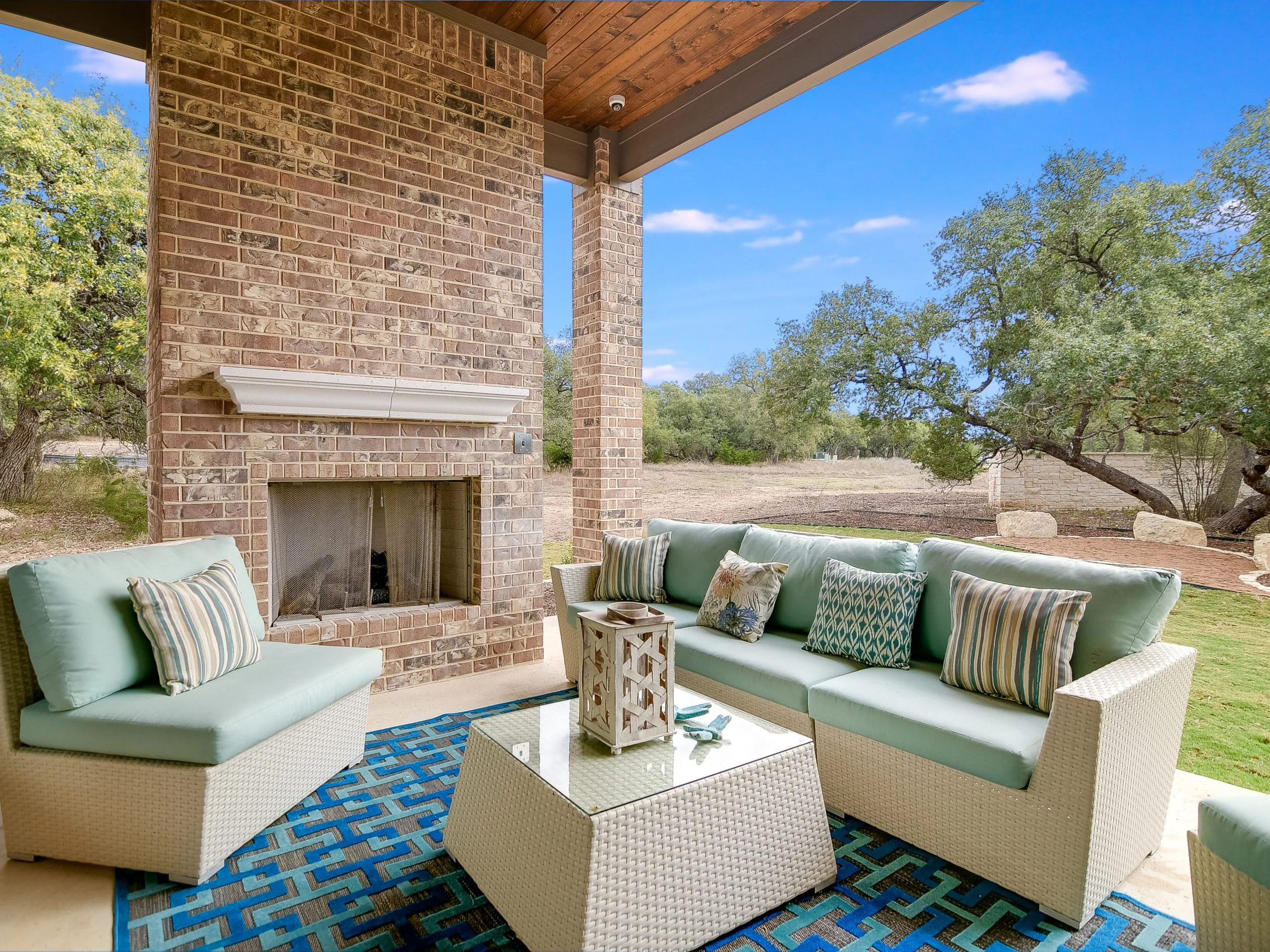 Ranches at Creekside Model Patio