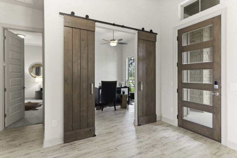 Home office in Ashlyn home at Belle Oaks, Bulverde TX