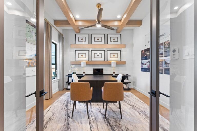 new build homes magnolia dedicated home office