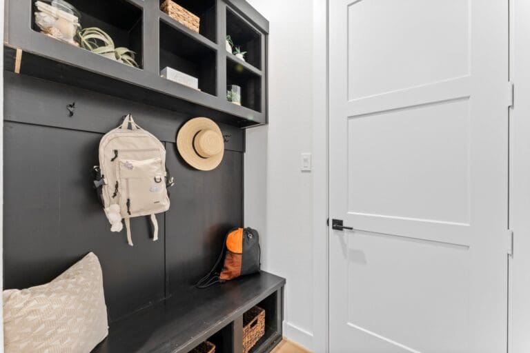 new build homes magnolia modern mud room