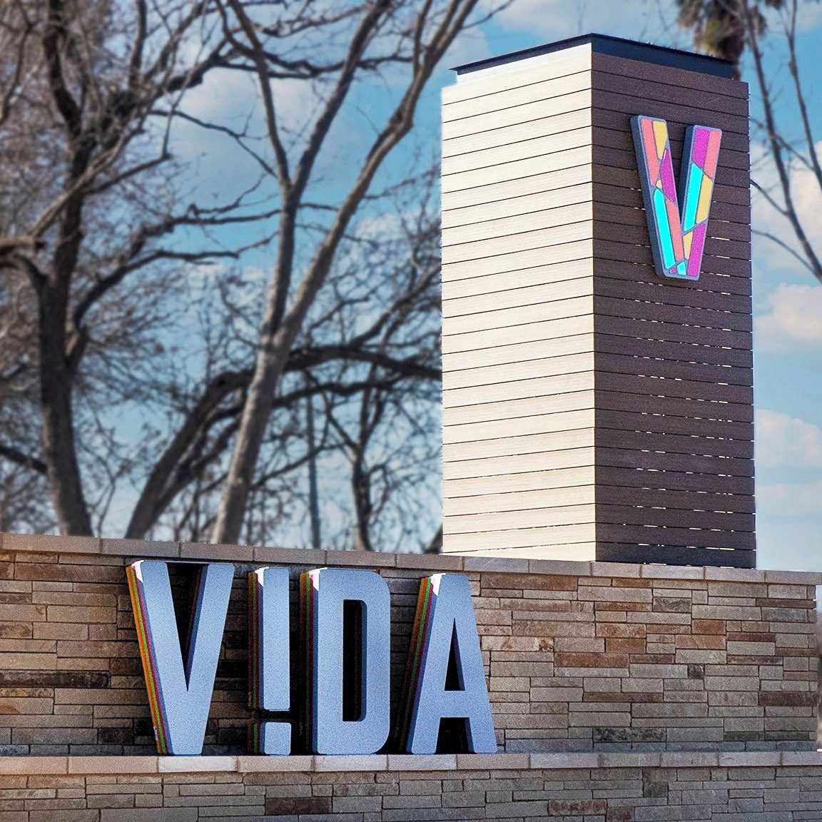 Vida Community Sign