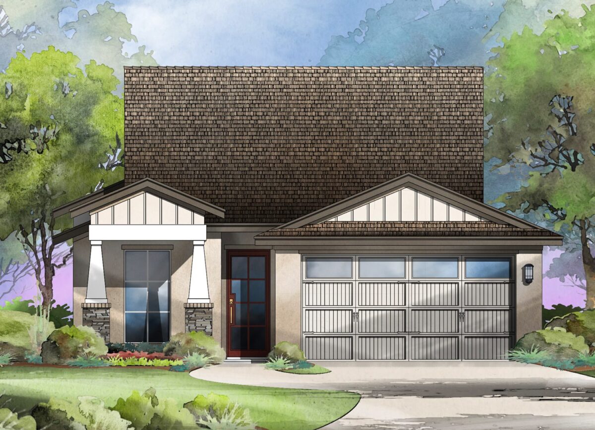 Greystone Floor Plan in The Colony Bastrop, TX | Sitterle Homes