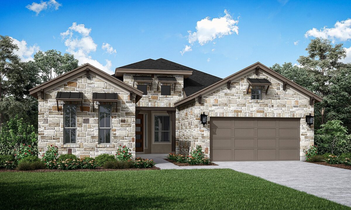 Madrid Floor Plan in Audubon 60's, Magnolia | Sitterle Homes Elevation C