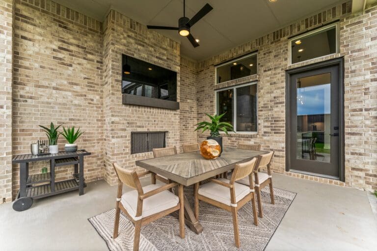move-in ready homes grand prairie outdoor living and covered patio