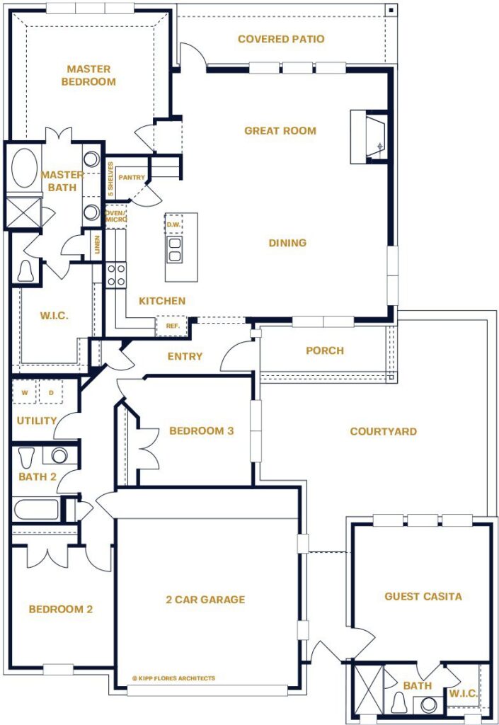 Avondale III Floor Plan | Parmer Ranch North | 60' Homesites