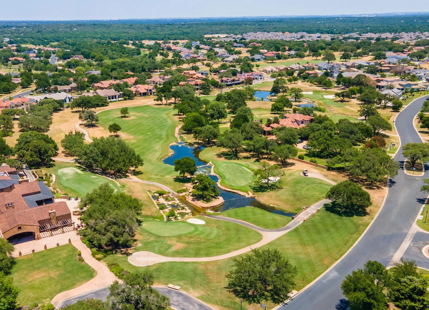 Cimarron Hills Golf Course Aerial View