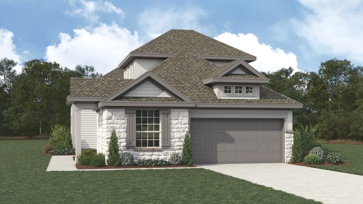 Elmhurst Floor Plan in Nolte Farms, Seguin | Sitterle Homes Elevation B