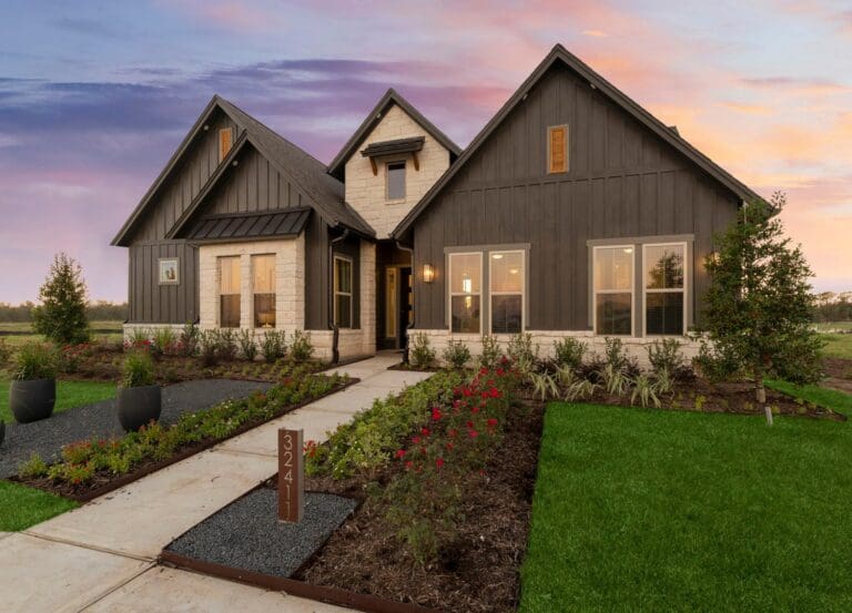Fulshear Lakes Garden Model Home 32411 Ebony Jewelwing Court Teramo Sitterle Homes Houston