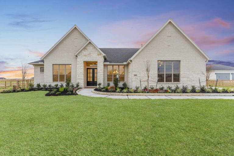 Sitterle Homes Houston Lakeview 4068 Ranch Home Drive